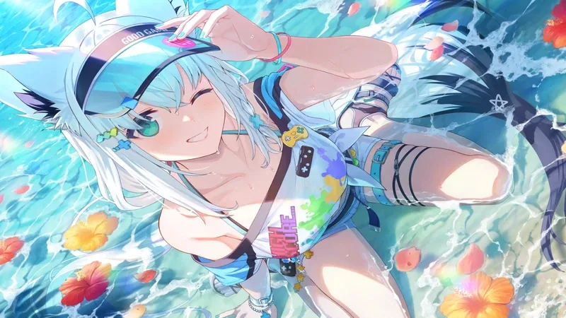 白上フブキ — 渚で魅せるtwinkle