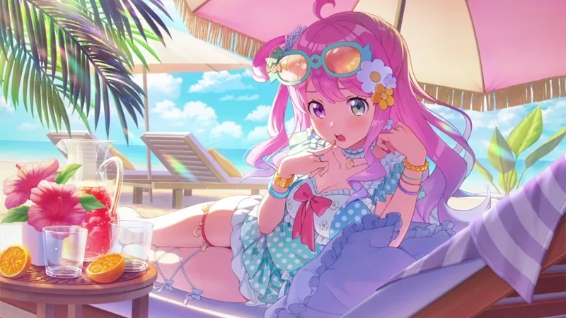 姫森ルーナ — のんびり姫のおねだりビーチ
