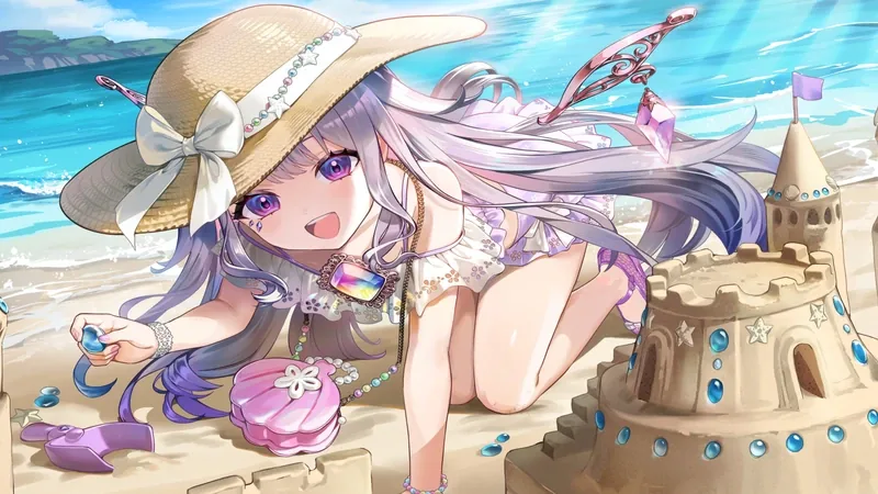 古石ビジュー — 笑顔輝くSand castle