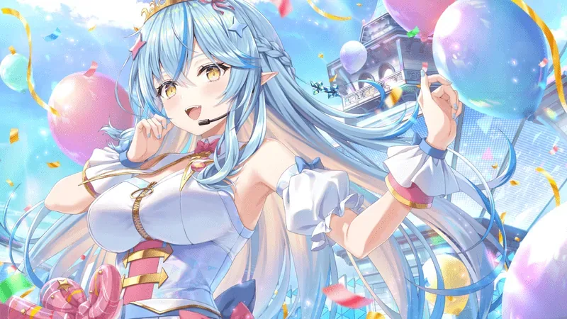 雪花ラミィ — 照らすsnow mood！